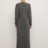Grey Metallic Lurex Dress - Image 3