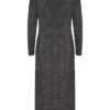 Grey Metallic Lurex Dress - Image 5