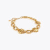 Chunky Gold Beatle Necklace - Image 2