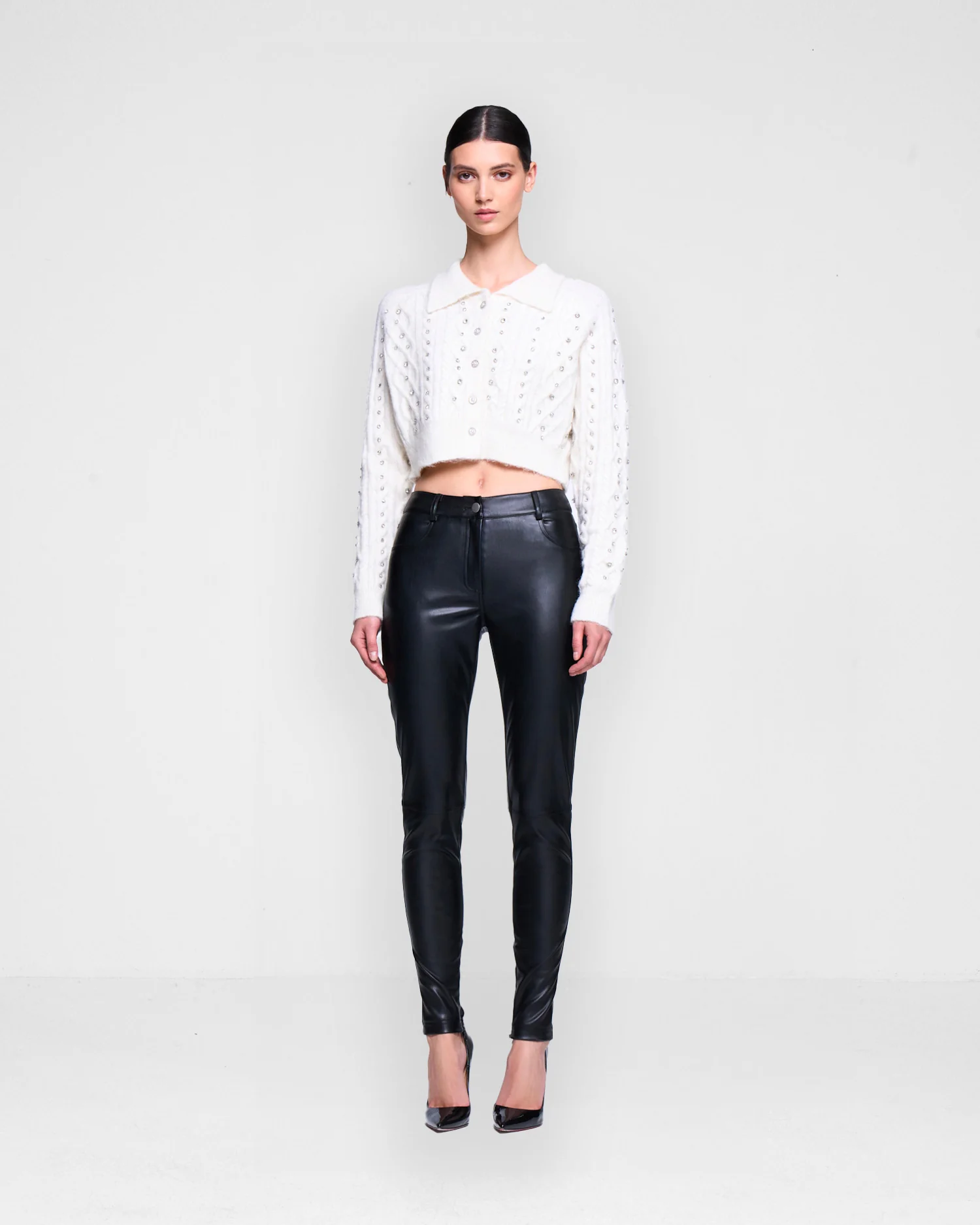 Leather jeggings store
