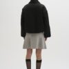 Black Padded Nylon Jacket - Image 3