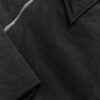 Black Padded Nylon Jacket - Image 6