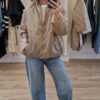 Biscuit & Vanilla Reversible Thinsulate Bomber Jacket - Image 6
