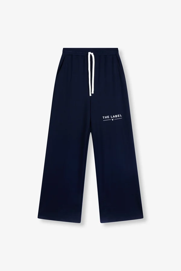 Navy Scuba Trousers with Logo - Image 2