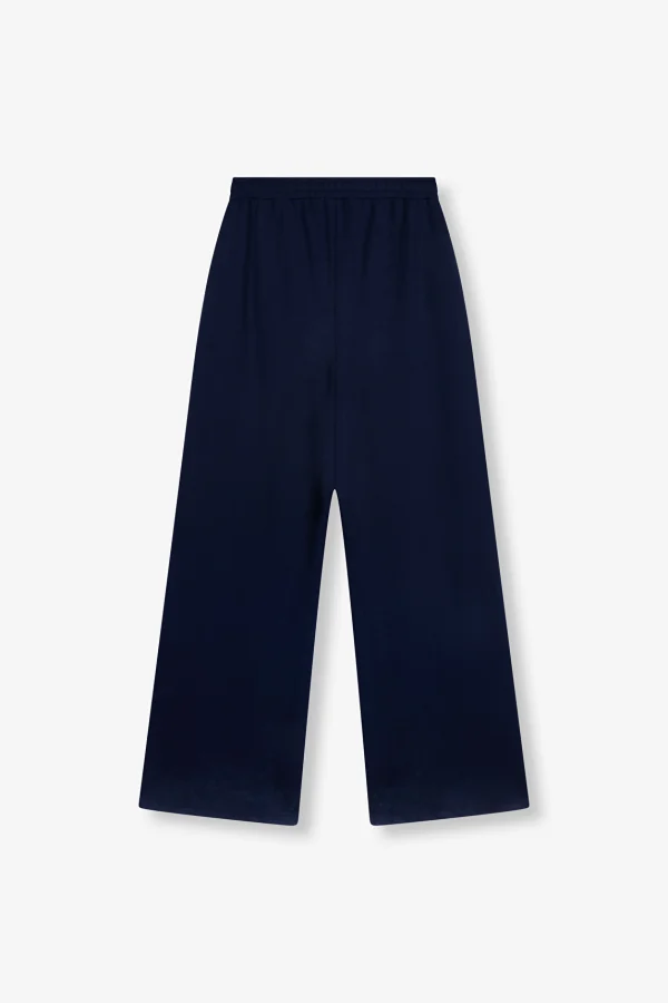 Navy Scuba Trousers with Logo - Image 3