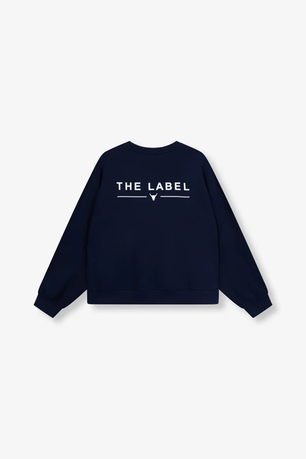 Navy Scuba Sweatshirt with Logo - Image 4