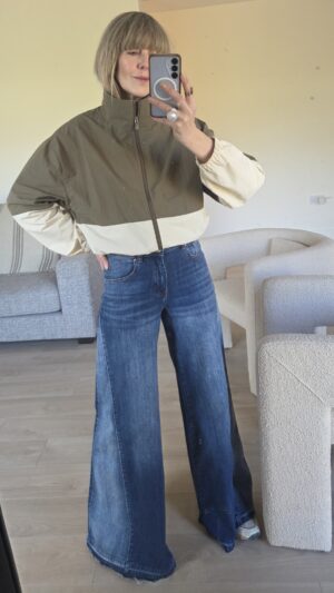 Caper & Vanilla Track Jacket