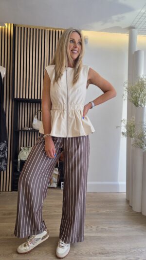 Vanilla Structured Gilet